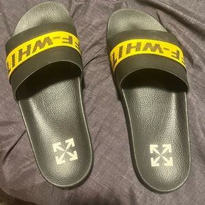 Men’s Off-White Slides